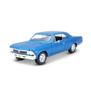MAI31960 Maisto 1/24 SE 1966 Chevrolet Chevelle SS 396 (Metallic Blue)